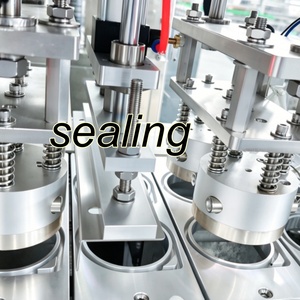 Macchina Automatica Multifunzionale per Riempimento e Sigillatura di Bicchieri di Carta per Bevande, Direttamente dalla Fabbrica, con Funzione di Riempimento Cubetti di Ghiaccio - Product Image 3