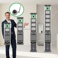 100W IP66 LED Außen-Solarleuchten mit Bewegungssensor, SIM-Karte, Straßenlampe mit Kamera, netzunabhängige Sicherheits-Straßenbeleuchtung