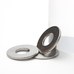 <span class=keywords><strong>Rondelles</strong></span> <span class=keywords><strong>plates</strong></span> en acier inoxydable DIN 125A SS304, finition naturelle, rondelle plate métrique - Product Image 4