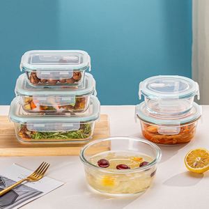 Microwave Safe <b>Lunch</b> <b>Box</b> Sealed Divided Bento Bowl with Lid for Students and Office Workers - Product Image 2