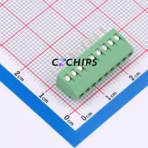 C254128V-9P0G36 <b>Screw</b> Terminal <b>Block</b> Through hole Component (THT),P=2.54mm Connector 1x9P 2.54mm 9P 1 - Product Image 1