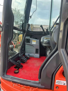 รถขุด Kubota U55-5 มือสองจากญี่ปุ่น น้ำหนัก 5.5 ตัน แบบ Zero Tail Mini Crawler Digger มีสินค้าในสต็อก พร้อมจัดส่ง สภาพการทำงานดี - Product Image 5