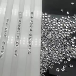 Anster Fabricant de bijoux Vente en gros 0.7-1mm VVS Round HPHT CVD Lab Grown Small Size Stone Loose Melee Diamond - Product Image 2