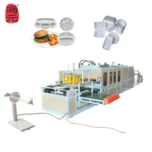 Foam PSP Food Containers Automatic Vacuum Forming Machine Disposable Plates and Cups Making Machine Plastic Customized