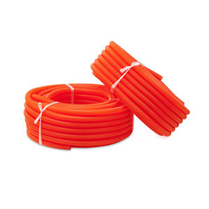 柔軟な<span class=keywords><strong>Pvc</strong></span>オレンジ伝導チューブリードワイヤー付き便利なスレッド難燃性安全な高圧抵抗 - Product Image 1