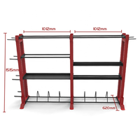 Rizhao Fujian Sports Support de stockage de plaques de poids de qualité commerciale Gym Usage domestique Multifonctionnel Barbell Bumper Plates Storage