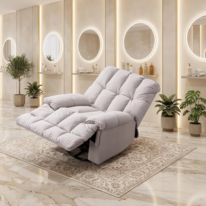 Fauteuil inclinable pivotant moderne et confortable pour salon de beauté - Product Image 4