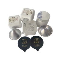 Couvercle de feuille d'aluminium de cachetage découpé par soudure à chaud de yaourt pour les couvercles de cachetage de feuille de Cupaluminum de yaourt de Pp/ps/pe