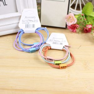 Hair Ties Mixed Colors <b>Braided</b> With Text Labels High Elasticity Casual Headdress <b>Accessory</b> - Product Image 3