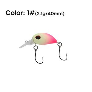 <span class=keywords><strong>Leurre</strong></span> de pêche à la truite OEM 2.1g Crank Lure avec mini-plaque de pêche large personnalisable pour le marché de l'Allemagne du Nord - Product Image 4