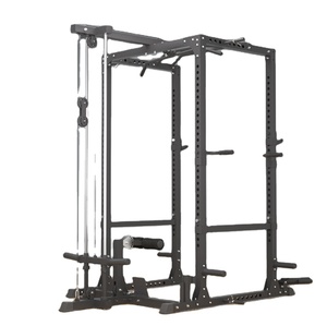 Fuerza <span class=keywords><strong>de</strong></span> alta calidad, polea <span class=keywords><strong>de</strong></span> sentadillas multifuncional, <span class=keywords><strong>jaula</strong></span> <span class=keywords><strong>de</strong></span> rack eléctrico, equipar gimnasio fitness - Product Image 1