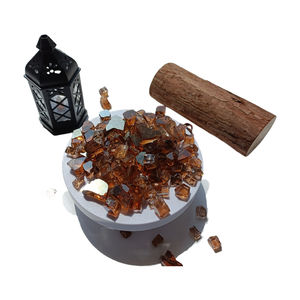 กระจกนิรภัย1/2 "สีเขียวสะท้อนแสงสำหรับตกแต่งเตาผิงก๊าซทองแดง - Product Image 6