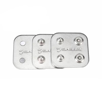 Rivets aveugles multi-grippes à grande bride en acier au carbone galvanisé, rivets à double tambour tout acier
