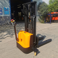 Gerbeur électrique contrepoidsé RUNTX neuf, 1,5 tonne, chariots à palettes à batterie avec mât triplex de 5000 mm, système hydraulique, utilisation en intérieur