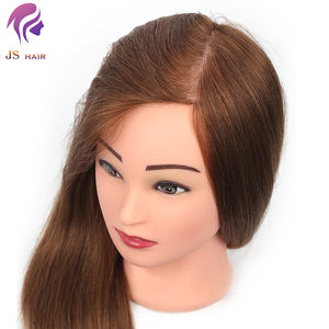 Cabeza de Maniquí de Pelo Natural 100% Real, Cabeza de Muñeca <span class=keywords><strong>para</strong></span> Peinado, Cabeza de Maniquí <span class=keywords><strong>para</strong></span> Peinado - Product Image 4
