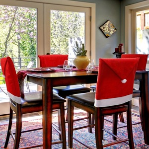 Set da Pranzo Erin Brown per 6 Persone, <span class=keywords><strong>Arredamento</strong></span> Moderno e Elegante in Stile Fattoria, Legno Regolabile per Casa o Hotel, Durevole - Product Image 1