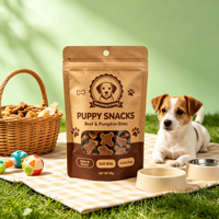 Sachet Doypack Premium Personnalisé en Papier Kraft avec Fermeture Zip pour Aliments pour Animaux de Compagnie (Chats et Chiens) – Emballage et Rangement