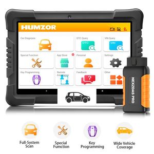 Humzor NexzDAS Pro Tablette 9,6 pouces Outil de diagnostic automobile complet Scanner OBD2 Lecteur de code de voiture avec <span class=keywords><strong>IMMO</strong></span>/ABS/EPB/SAS - Product Image 2