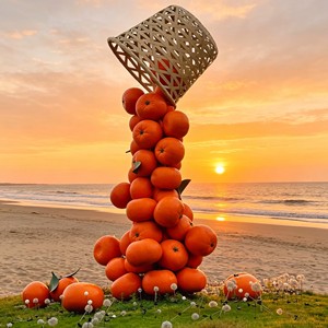 <span class=keywords><strong>Sculture</strong></span> in Resina Fatte a Mano, Statue <span class=keywords><strong>di</strong></span> Uva Viola, <span class=keywords><strong>Design</strong></span> Moderno e Lussuoso, Resistenti alle Intemperie, Decorazione per Giardino, Regalo Aziendale, Arte - Product Image 2