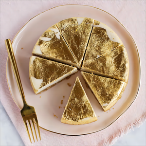 Feuilles de <span class=keywords><strong>feuille</strong></span> d'or comestibles 24K <span class=keywords><strong>Feuille</strong></span> d'or pur pour la décoration alimentaire Gâteaux Cuisson Crème glacée - Product Image 6