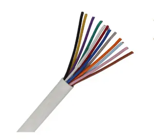 22AWG 12cores درع أمان متعدد النوى كابل إشارة 12x22AWG لنظام إنذار إنذار من CPR Eca