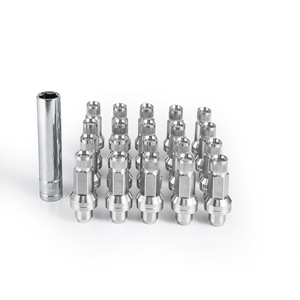 Getitall Lug Nuts M12x1.5 48mm Stainless Steel 19mm Across <b>Flats</b> For Toyota Wheel Replacement - Product Image 1