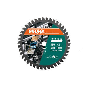 YOUHE Factory Supply 6 "160MM * 20*42T Hoja de sierra TCT para cortar aluminio - Product Image 1