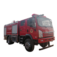 Nouveau camion-citerne de pompiers tout-terrain diesel - Transmission automatique 4x2, norme Euro 5, capacité du réservoir de 3000 L pour la lutte contre les incendies