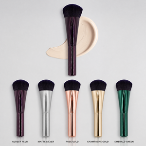 Brocha de Maquillaje <span class=keywords><strong>Anisa</strong></span> Beauty Travel Pinnacle, Mango de Metal con Férula de Aluminio, Ligera y Profesional |   Maquillaje en Crema Líquida - Product Image 6