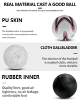 Vente directe usine – Machine d'entraînement de football personnalisée, ballon de football cousu, ballons de football professionnels en gros, support inclus