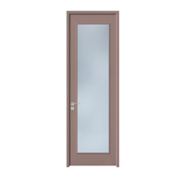 Portes intérieures en bois composite (WPC) 2026, résistantes à l'humidité, à la moisissure et aux termites, écologiques, imperméables et sans peinture
