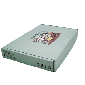 Boîte postale en carton en forme d'avion personnalisée de haute qualité Emballage écologique à faible coût Laminage mat Matériaux recyclés - Product Image 3