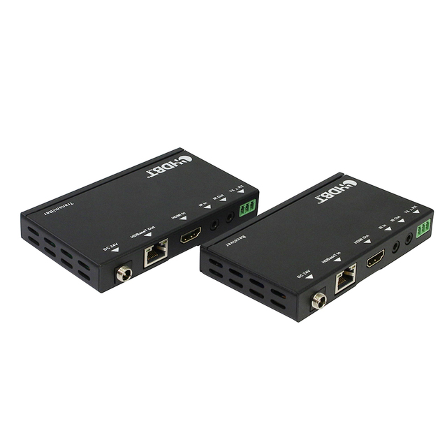 HDbaset HDMI Extender Over Single 70m CAT6) With IR Support POC, RS232 4k60hz 4:2:0 10.2Gbps for home av