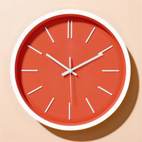 Oem Klokken Eenvoudige Ontwerp Woondecoratie Digitale Decoratieve 3d Horloge Pauw Moderne Wandklok Reloj De Pared 3d