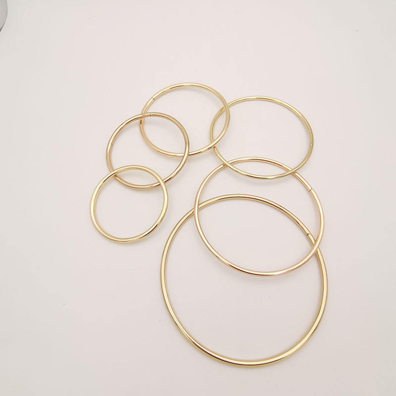 Set 150 Anelli A D In Metallo - Multiuso Per Borse, Cinture E Fai Da Te - Foto 8