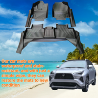 Convient pour TOYOTA YARIS CROSS HEV 2022 + avec des tapis de voiture de protection tous temps