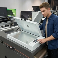 Four DTF manuel de haute qualité pour solvant/pigment, compatible A3/A2, séchoir de polymérisation à chaud pour film PET et poudre de transfert thermique Verytack
