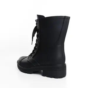 Stivali di gomma gumboots bianco all'ingrosso di Lapps fornitore di scarpe di sicurezza wellington signore stivaletti con catena