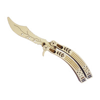 Puzzle en bois enfants csgo jouet 3d 3d puzzle modèle couteau pliant à la main couteau militaire modèle cadeau