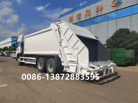 Camion compacteur de déchets FAW 20 mètres cubes 6x4 à transmission manuelle, moteur diesel, prix de vente
