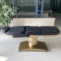 Fauteuil de beauté électrique à 3 moteurs, lit facial réglable, personnalisable OEM, solution complète pour SPA, salon de beauté, clinique esthétique, projet global