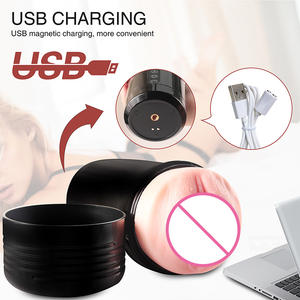 Masturbador Masculino Realista de Bolsillo con Vibración Potente para Inserción, Copa de Masturbación para Hombre - Product Image 4