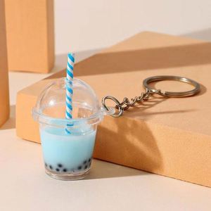 Promotional Keychain <b>Bubble</b> <b>Boba</b> Milk Tea Special Keychains Bag Car Keyring - Product Image 4