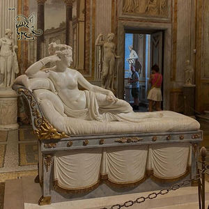 Sculpture de <span class=keywords><strong>déesse</strong></span> <span class=keywords><strong>grecque</strong></span> nue grandeur nature en marbre, décoration de jardin extérieure BLVE, sculpture de <span class=keywords><strong>Aphrodite</strong></span> sexy sculptée à la main - Product Image 6