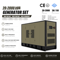 Groupe électrogène diesel à fonctionnement continu 100 kVA 50 Hz, super silencieux, pour utilisation d'urgence en milieu hospitalier