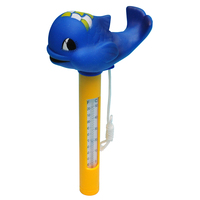 Accesorios de piscina personalizados Termómetro de baño de pato de piscina multifunción Termómetro de piscina flotante