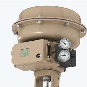 Actionneur à diaphragme pneumatique Samson 3277 avec positionneur de vanne 3730-31000, structure angulaire, média gazeux, haute température, en stock - Product Image 4