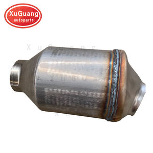 เครื่องเร่งปฏิกิริยารังผึ้งเซรามิก XG-AUTOPARTS 2 3 4,เครื่องฟอกไอเสียแบบกลมพร้อมศูนย์จำหน่ายเพื่อเอาท์เล็ตชดเชยสินค้าปี Euro1 - Product Image 3