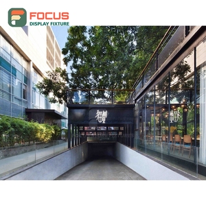 ชั้นวางสินค้ากาแฟแบบกำหนดเอง ฐานไม้ สำหรับจัดแสดงกาแฟแบบบรรจุถุง เหมาะสำหรับร้านเบเกอรี่และคาเฟ่ - Product Image 2