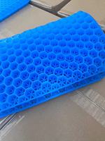 Coussin de siège d'été personnalisé en usine pour le soulagement de la pression TPE douleur au coccyx du dos pour coussin de chaise en gel pour voiture bureau